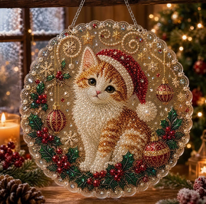 DIY Christmas 3D Diamond Suncatcher Kit