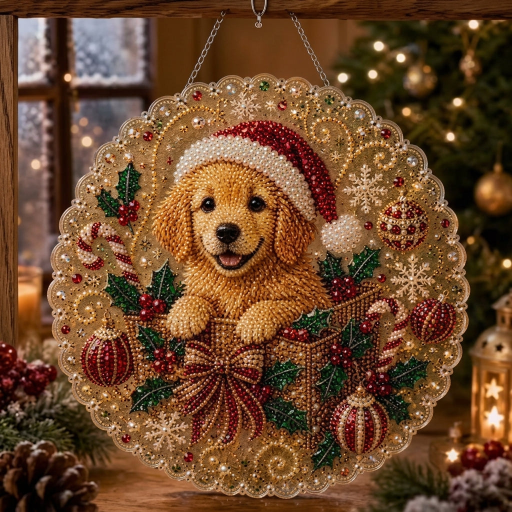 DIY Christmas 3D Diamond Suncatcher Kit