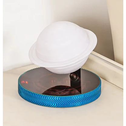 Levitating Saturn™ Lamp – Magnetic Floating Planet Desk Light