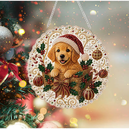 DIY Christmas 3D Diamond Suncatcher Kit