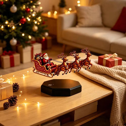 Magnetic Levitation Santa Sleigh – Floating Christmas Decoration
