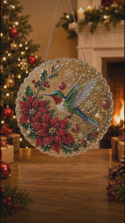 DIY Christmas 3D Diamond Suncatcher Kit